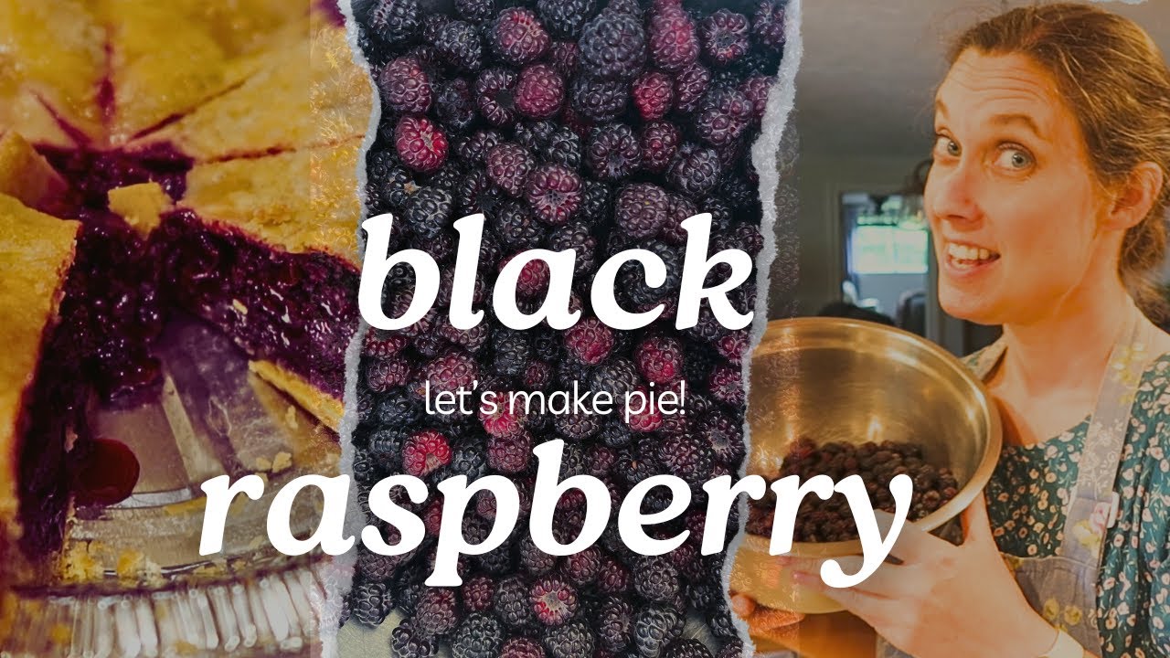 How to Make a Quick and Easy Black Raspberry Pie