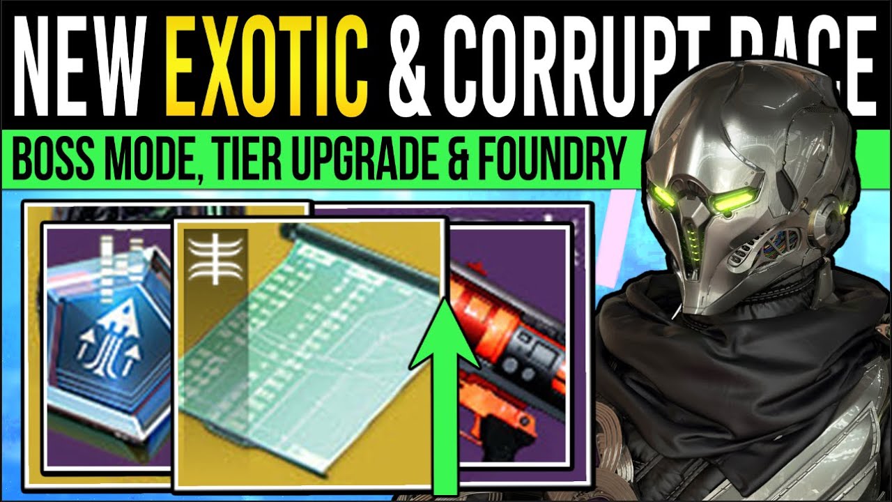 Destiny 2: BOSS GAUNTLET & NEW EXOTIC LOOT! Shadow PREVIEW, Tier Upgrades, Dredgen Chase, Foundry!