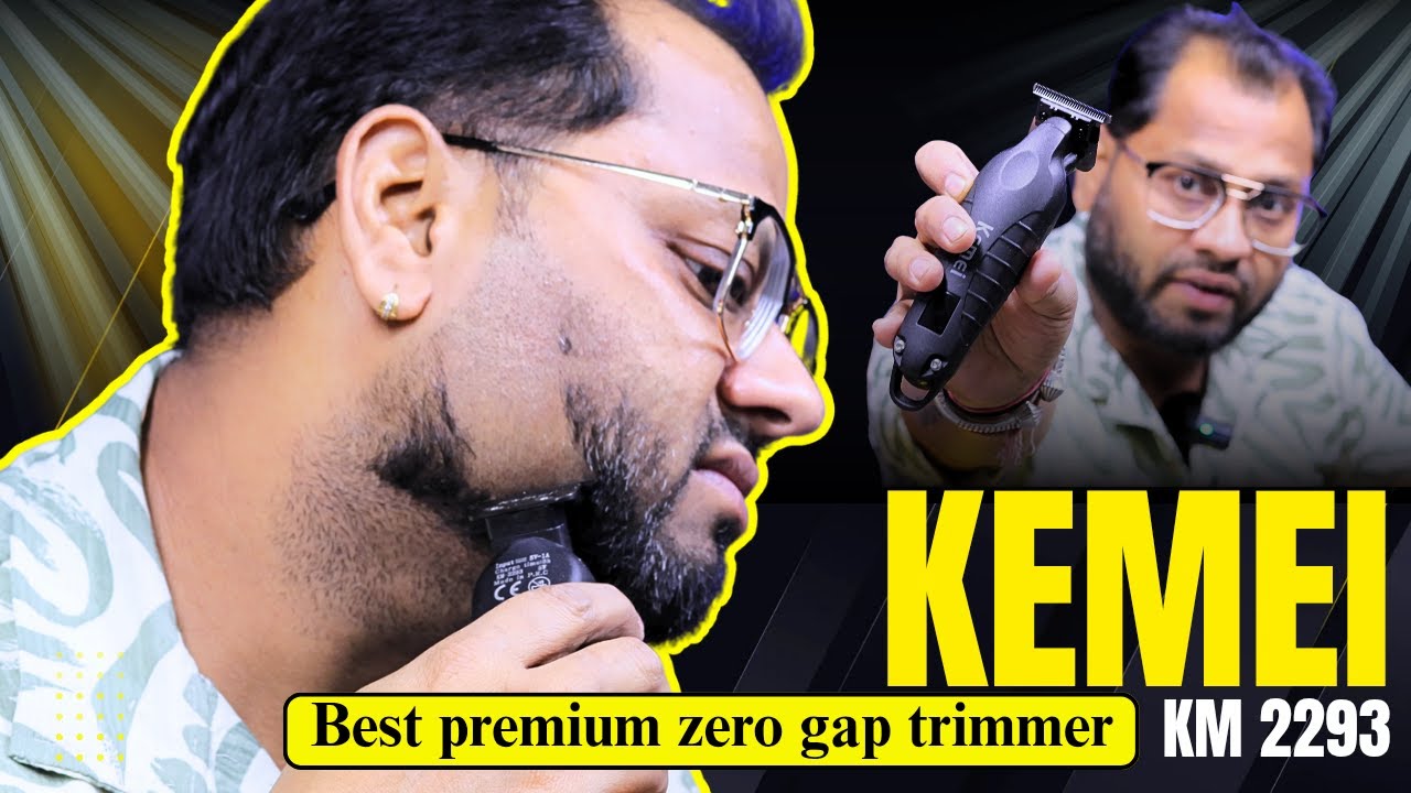 Best Zero Gap Trimmer In india 2026 🔥 best trimmer for clean shave ⚡ 1 Stroke me clean beard 🔥
