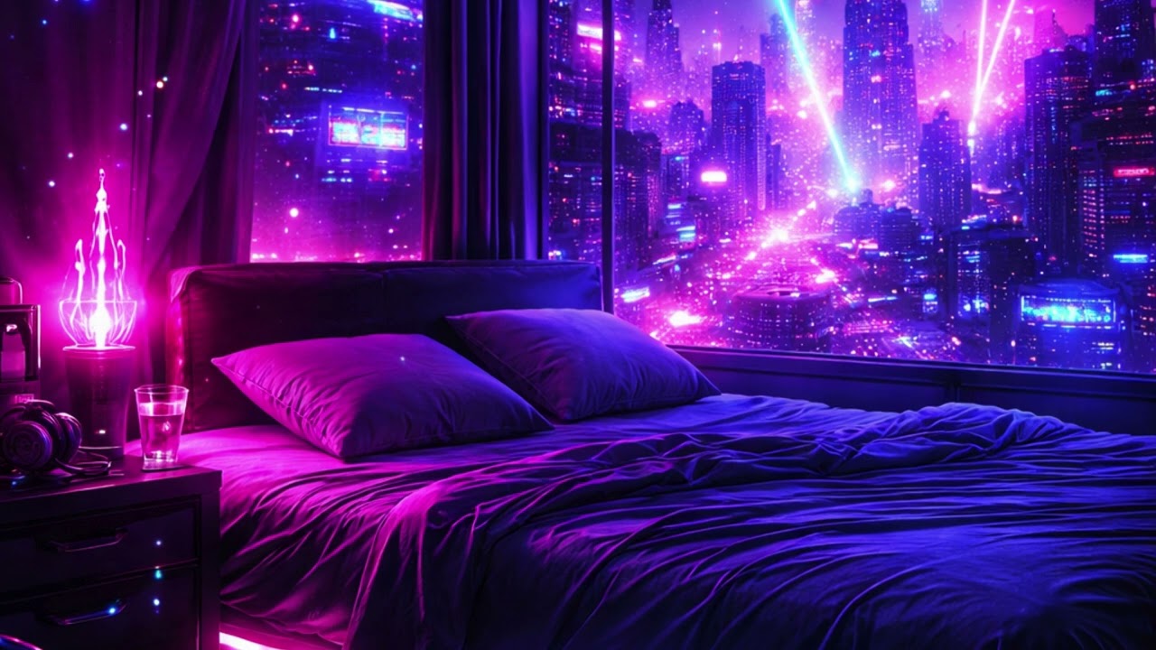 Cyber Sleep Bounce — Neon Music for Deep Sleep