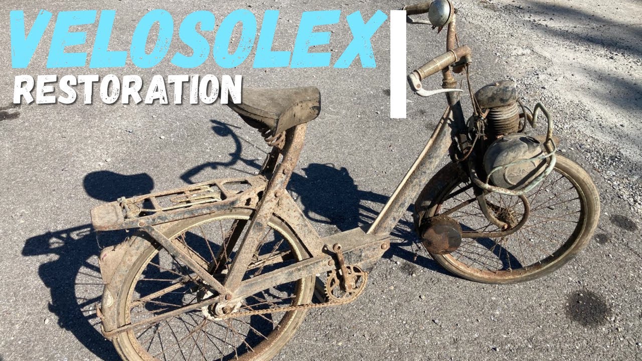 Velosolex Restoration! Finally in the right direction (Part 6)