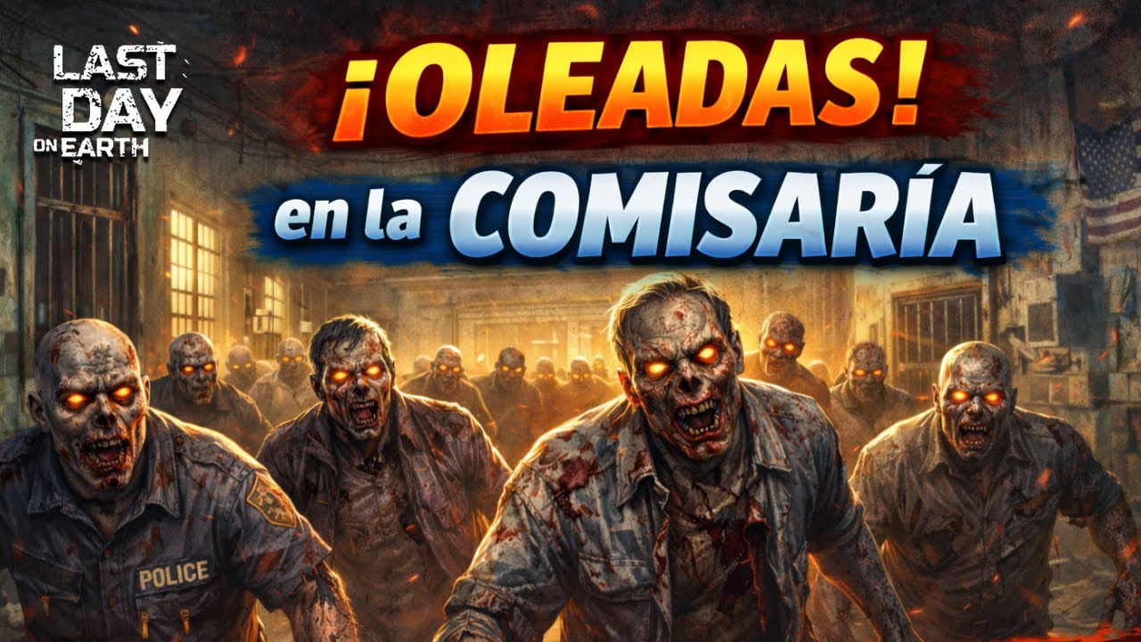Oleadas infinitas en la Comisaría | Last Day on Earth Survival
