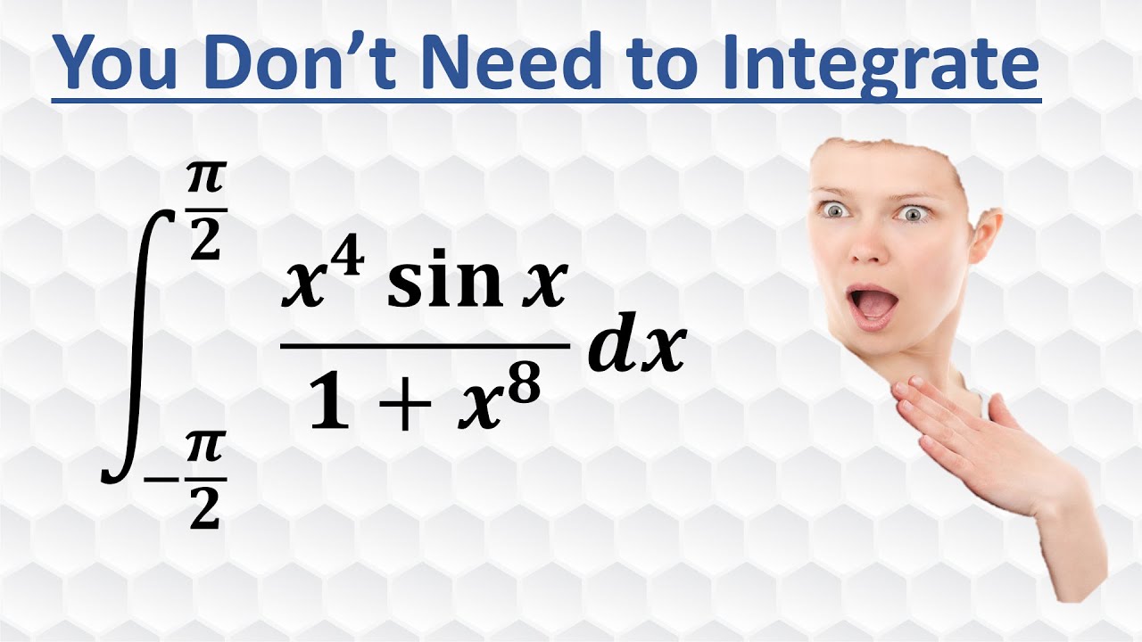 Definite Integral of Odd Function from [-a,a]