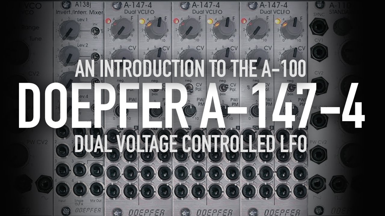 Doepfer A-147-4 Dual VCLFO