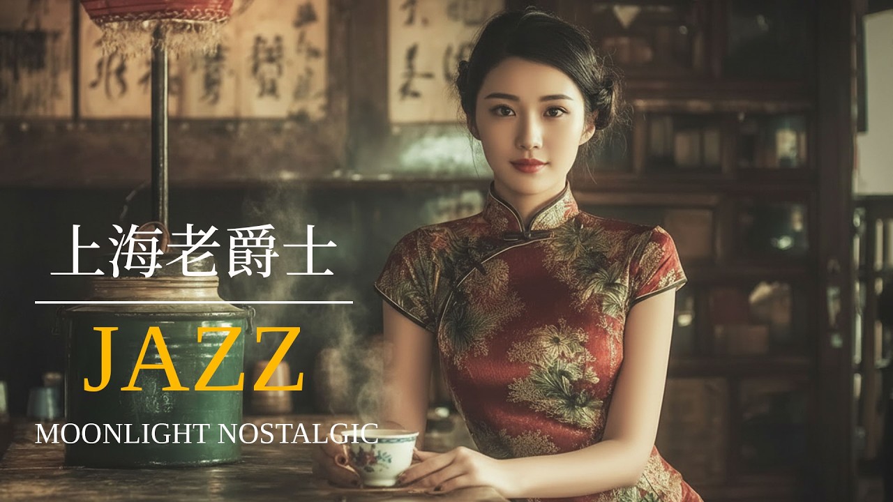 老上海柔和爵士 | Soft Old Shanghai Jazz Playlist 1940s–1950s for Calm Evenings
