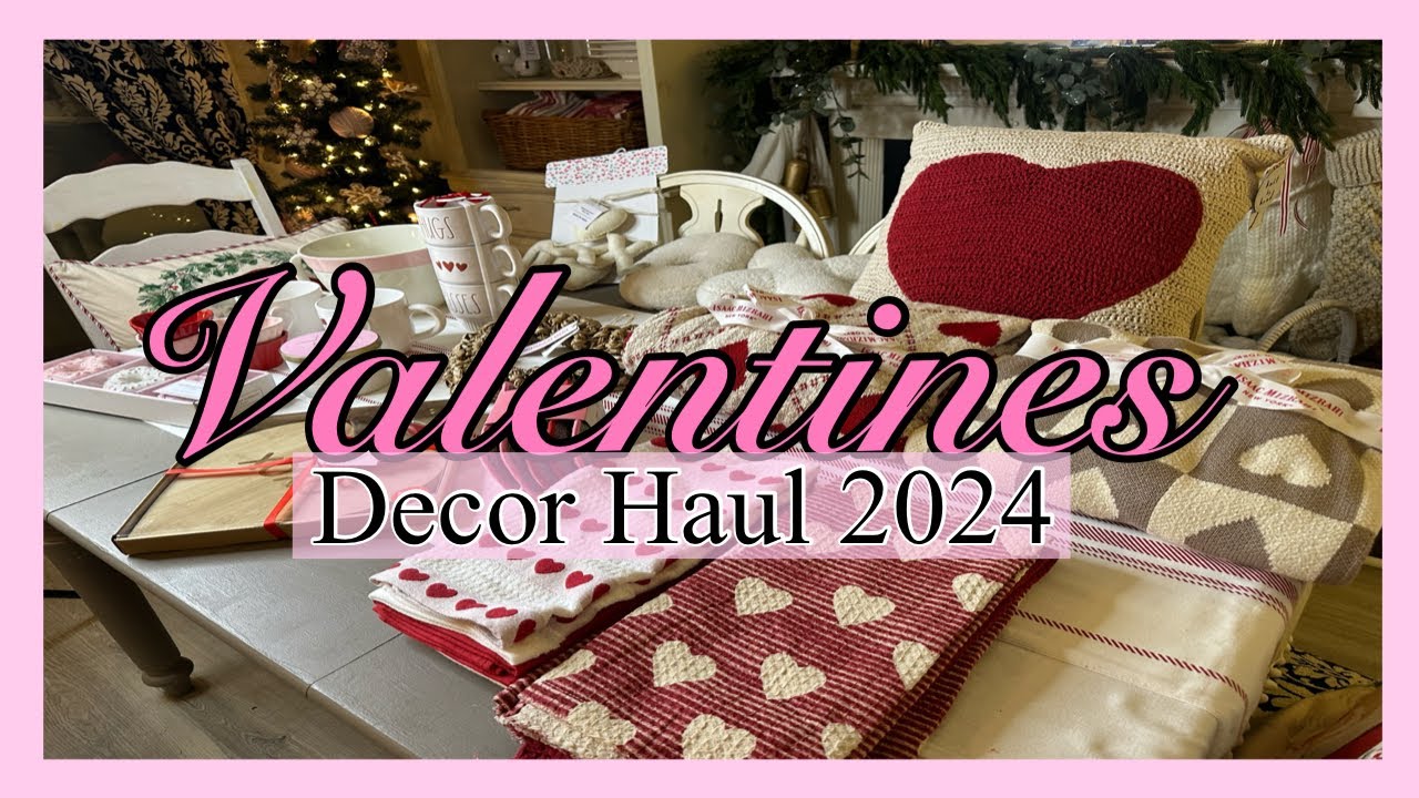 NEW 2024🤍🩷❤️VALENTINES DECOR HAUL