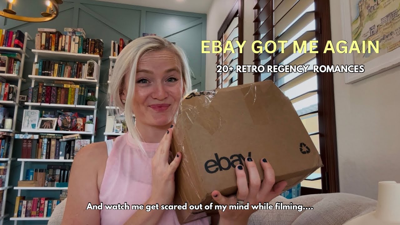 UNBOXING A HUGE EBAY LOT OF REGENCY ROMANCES | All Georgette Heyer books!
