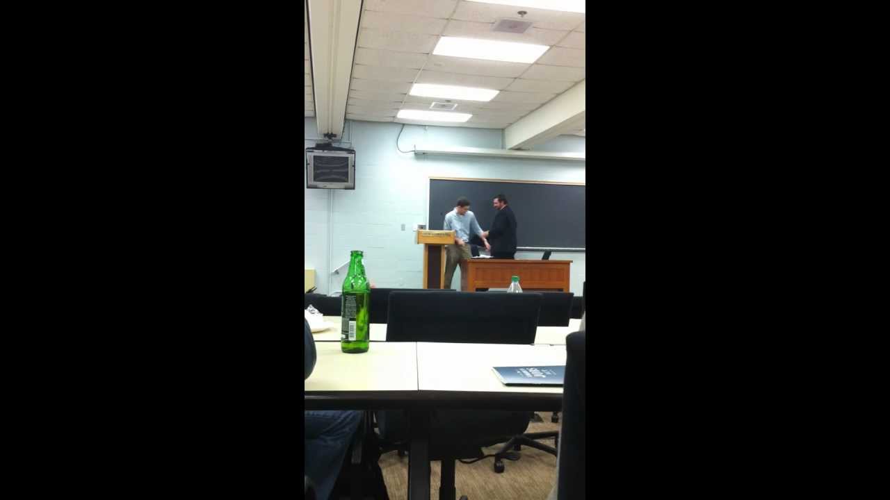 Josh Lipsky Georgetown Law School Debate