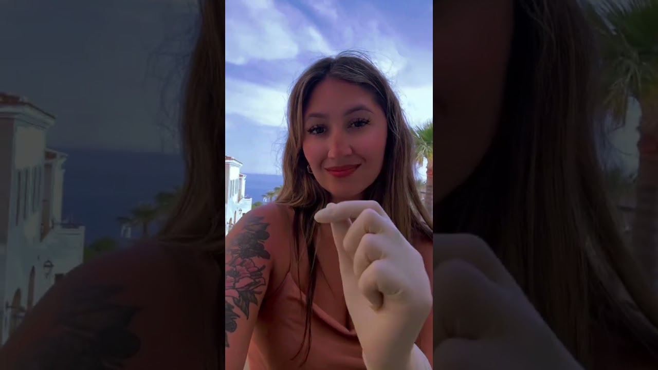 Gloves asmr in Greece 🇬🇷 #asmr #asmrvideos #asmrcommunity #latex #asmrtriggers #relax #asmrmedical
