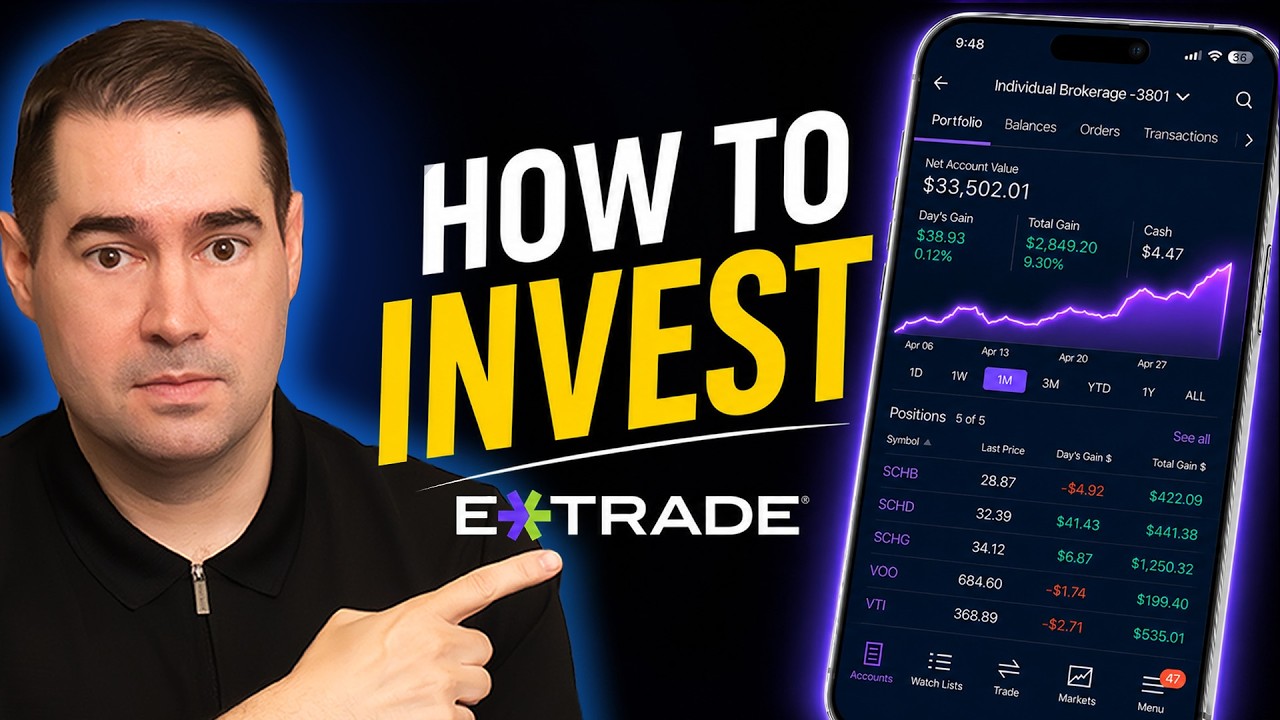 Как инвестировать на ETRADE: пошаговое руководство для начинающих