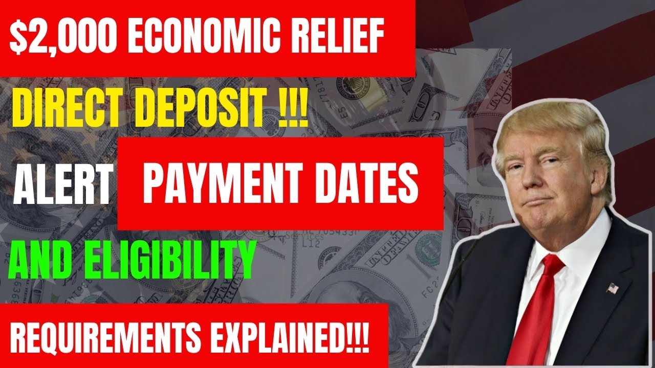 $2,000 Economic Relief Checks 2025: Payment Dates and Eligibility Requirements Explained!
