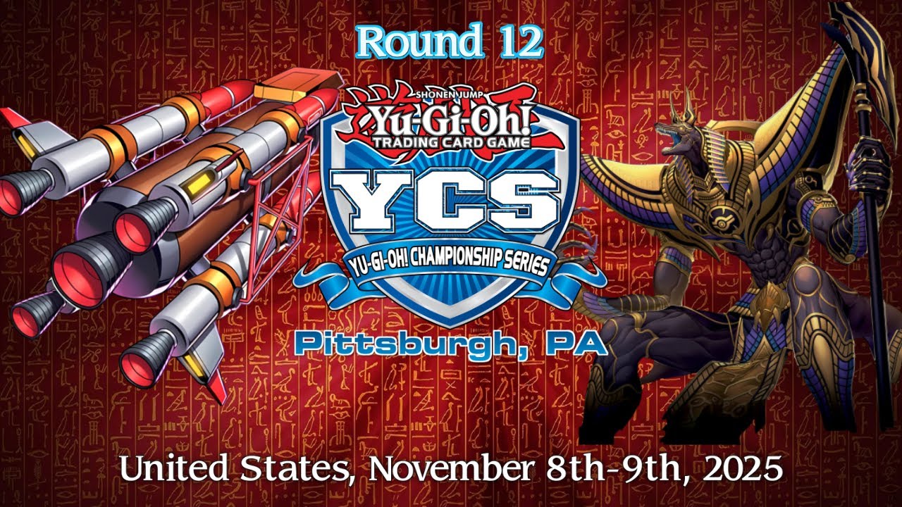 YCS PITTSBURGH │ Sky Striker R.B. VS Tomb Keeper Fiendsmith │ Round 12 Yu-Gi-Oh! November 2025