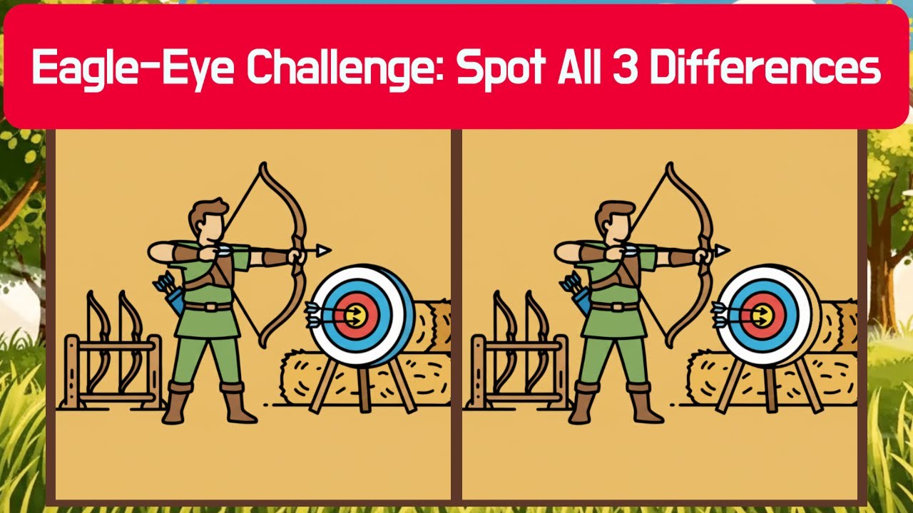 🦉 Eagle-Eye Challenge: Spot All 3 Differences (5 Puzzles) | Detective Owl 🦉