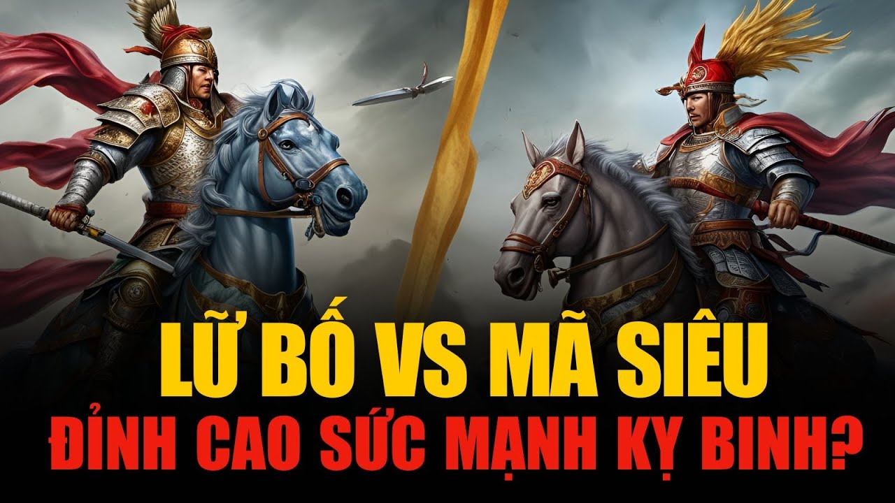 Lữ Bố vs M&atilde; Si&ecirc;u Đỉnh Cao Sức Mạnh Kỵ Binh, ai hơn ai?