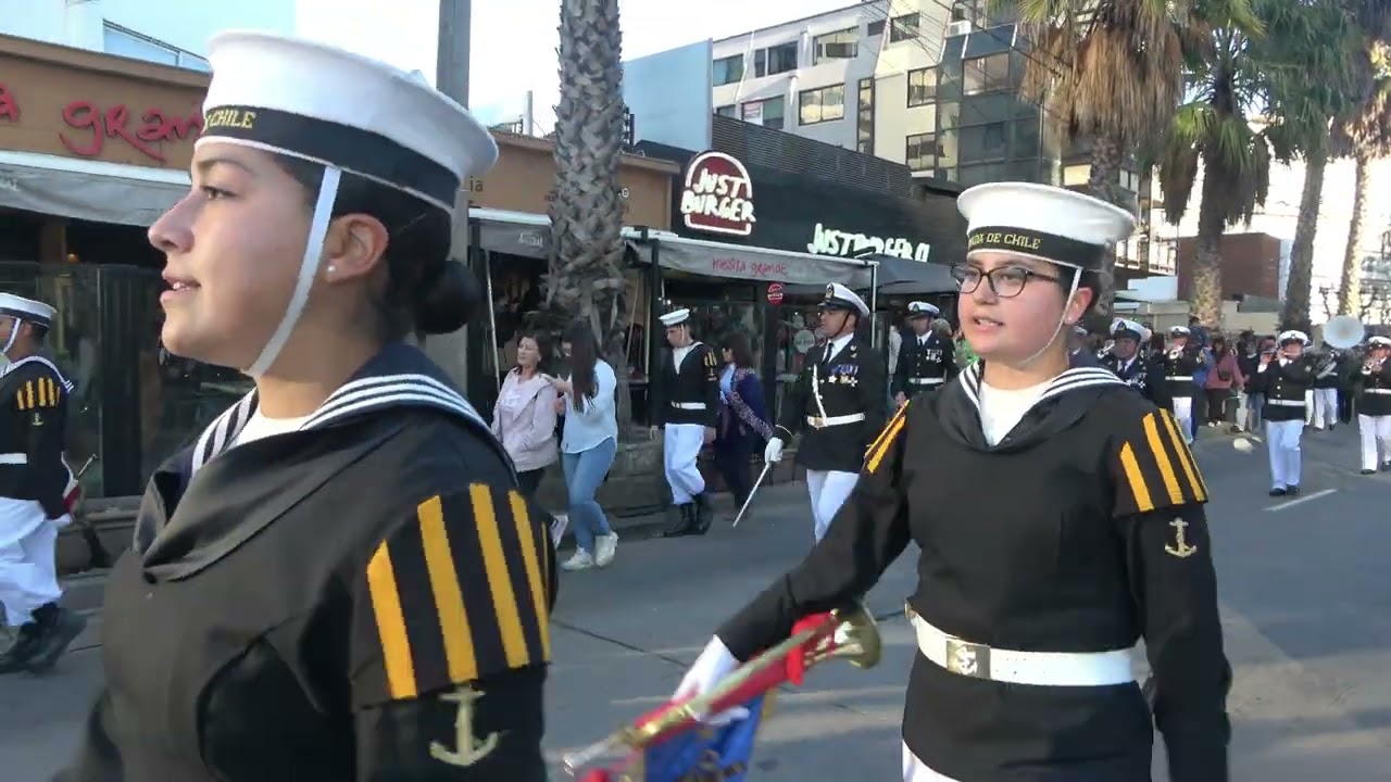 21 de Mayo de 2024, APOLINAV, Pasacalle Viña del Mar rumbo Las Salinas