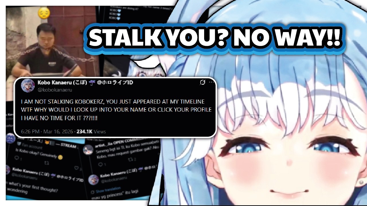 When Kobo stalks her fans on Twitter :