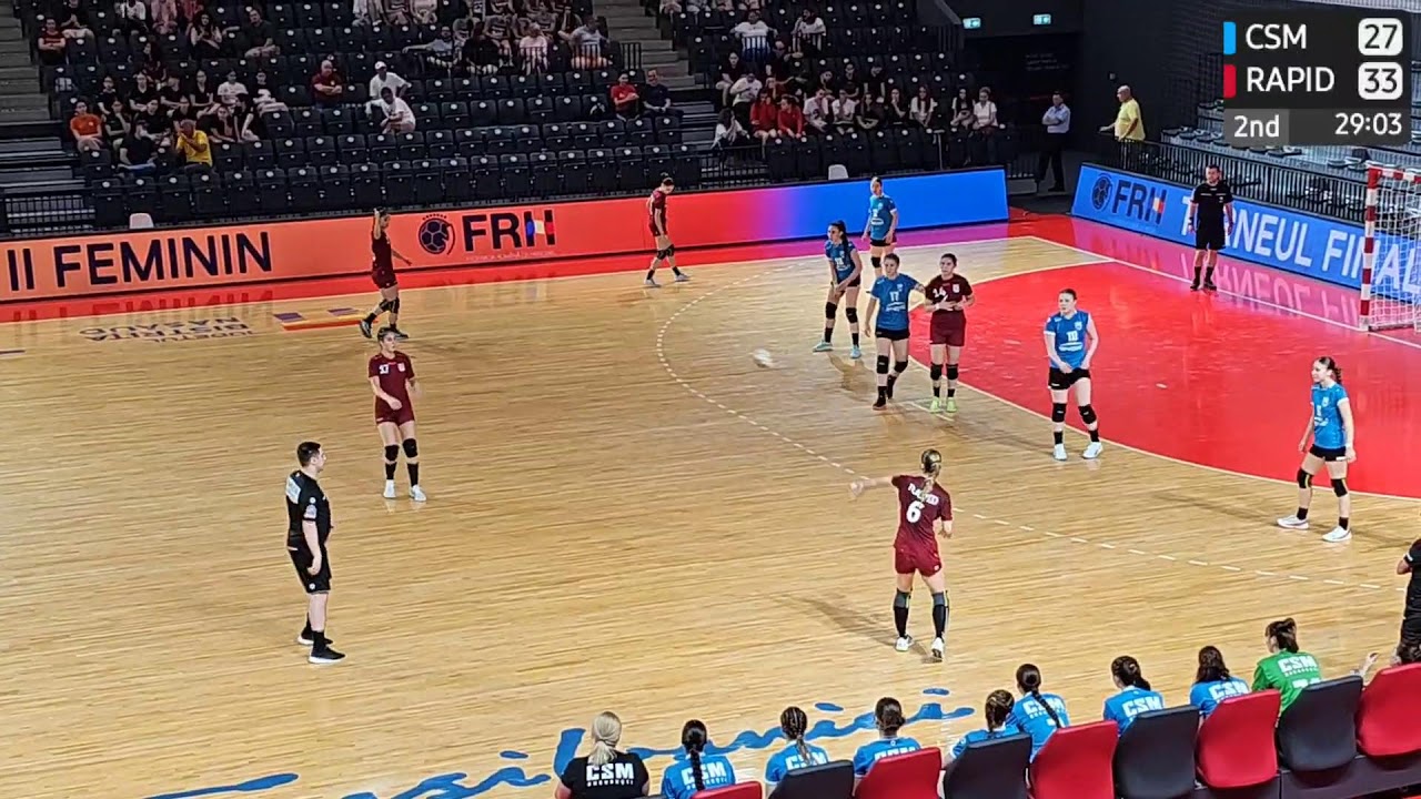 CSM București 27-34 CS Rapid București
