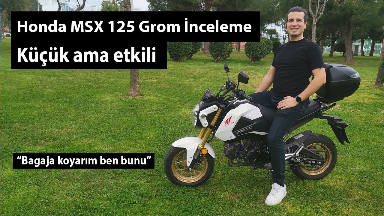 Honda MSX 125 Grom İnceleme | Küçük ama etkili