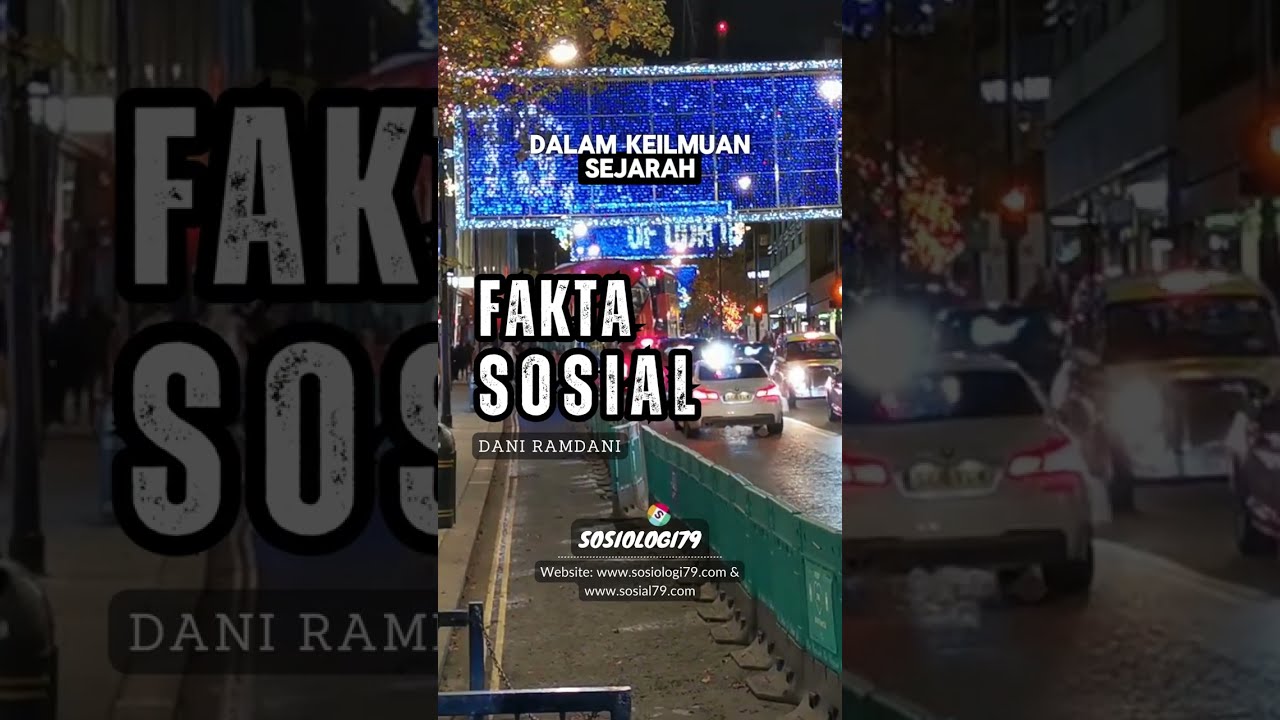 Penjelasan tentang Fakta Sosial dalam Sosiologi