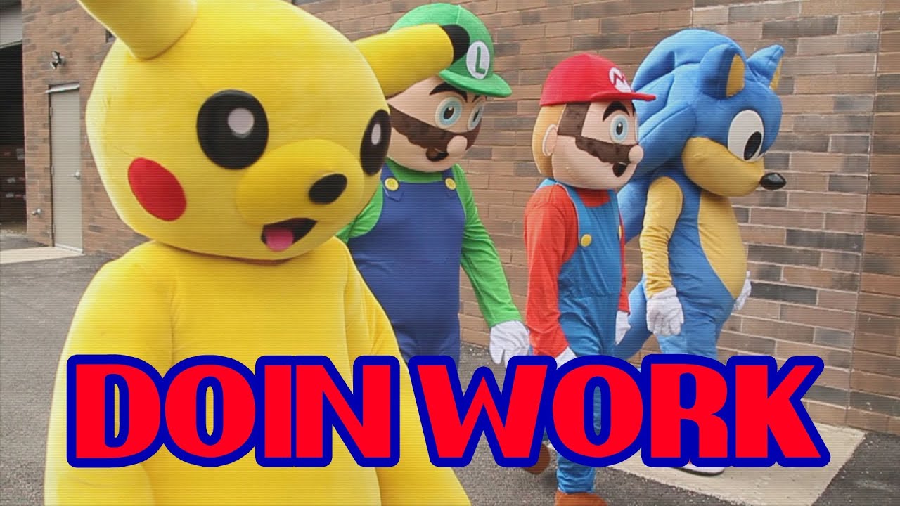 Eminem - Berzerk Parody (Doin Work - Super Smash Bros Rap)