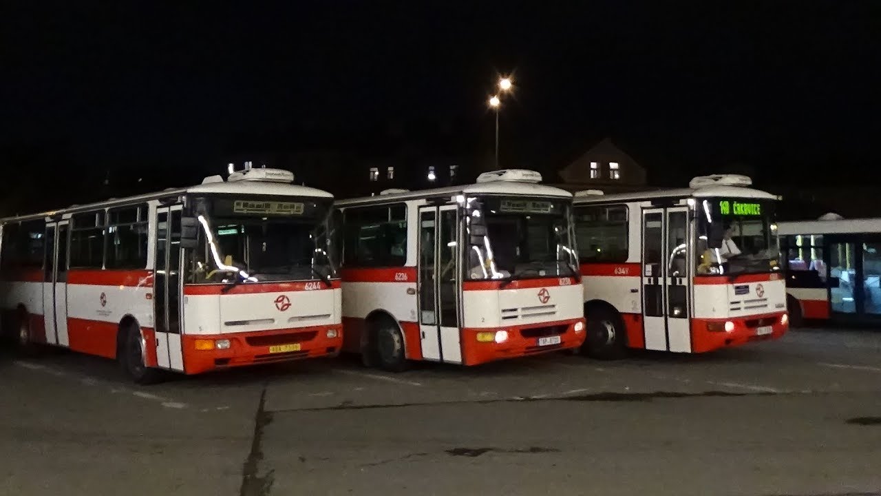 Autobusy Karosa B941/B941E v Praze (vzpomínka)