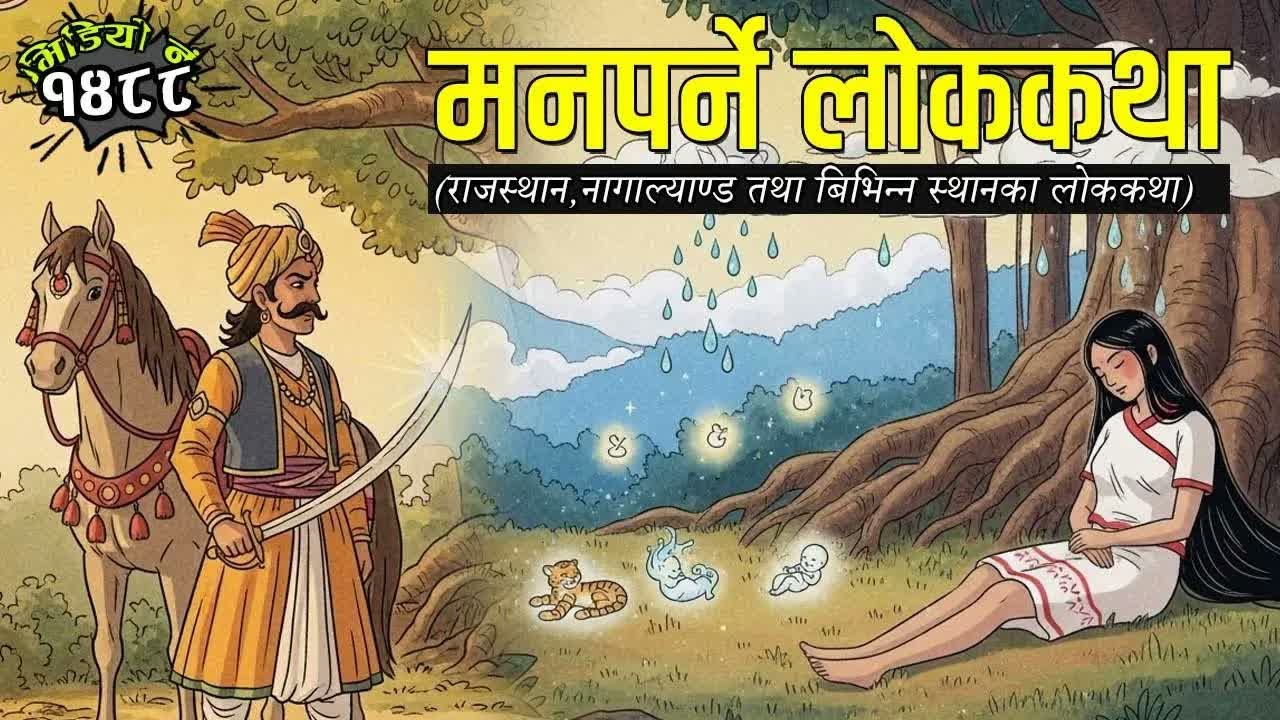सुनौला कथाहरु सुनौँ ： साक्षी । बोल्ने चरा । नागाल्याण्डको कथा । भाग्यको हात Best Folk Tales.