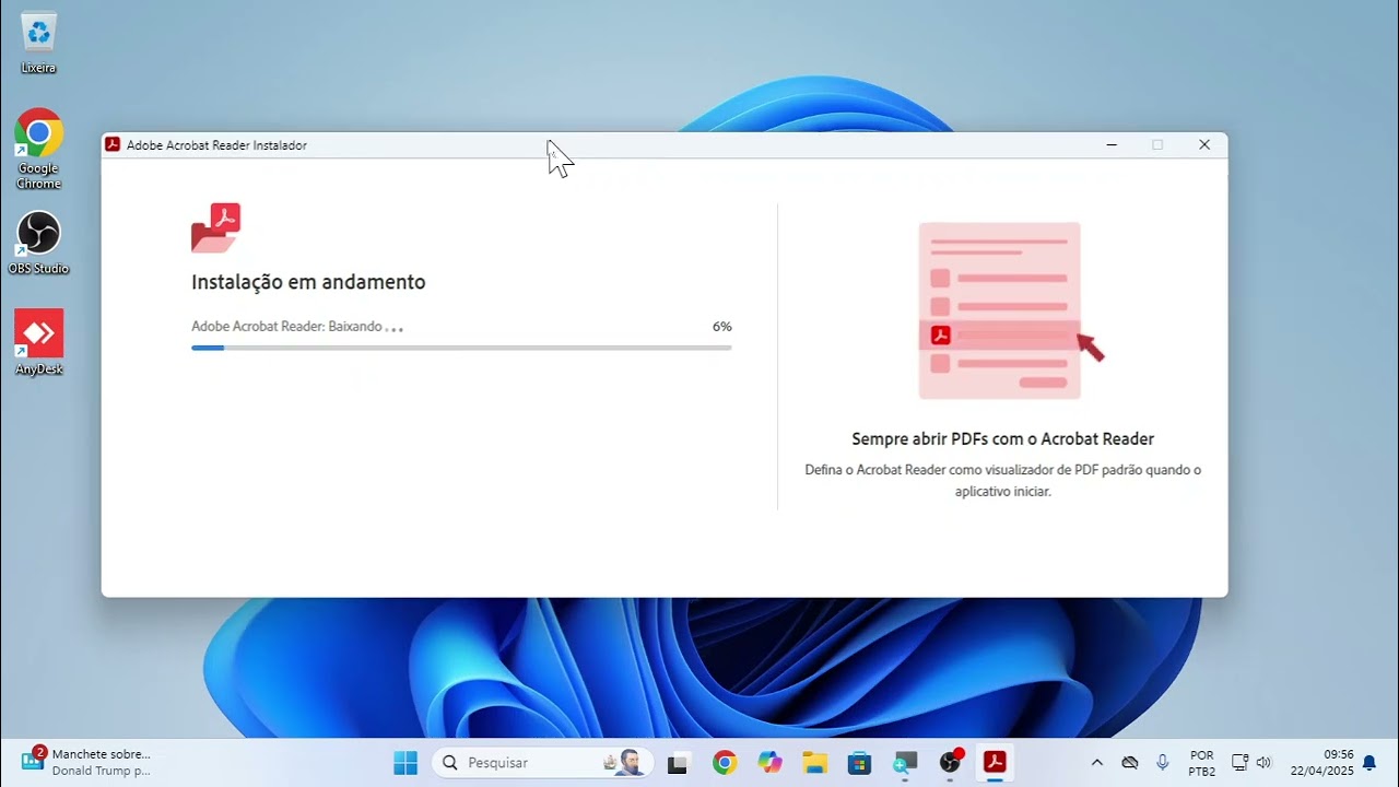 Adobe Acrobat Reader - Como Baixar e Instalar - 2025