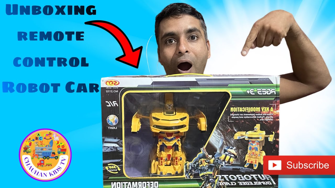 Remote Control Robotic Car Unboxing, Testing, and Review