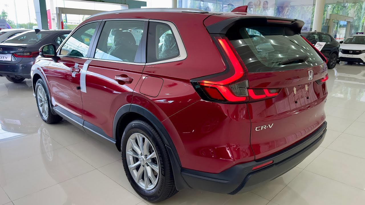 ALL-NEW Honda CR-V 2024 - 7 Seater Premium SUV | IGNITE RED METTALIC Color
