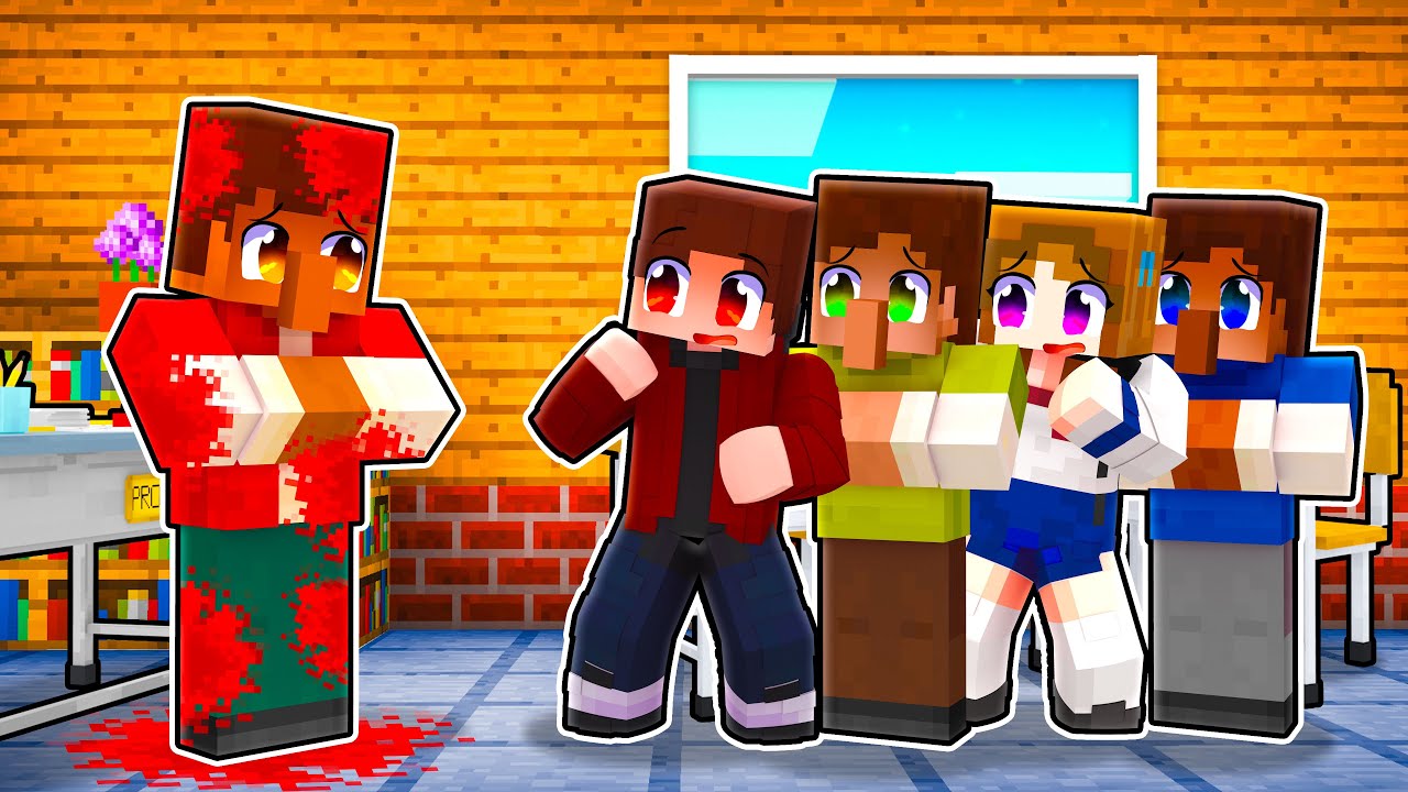 Minecraft Viața La Școală: RAFAEL A VENIT LA ȘCOALA NOASTRĂ ! *amenințări*