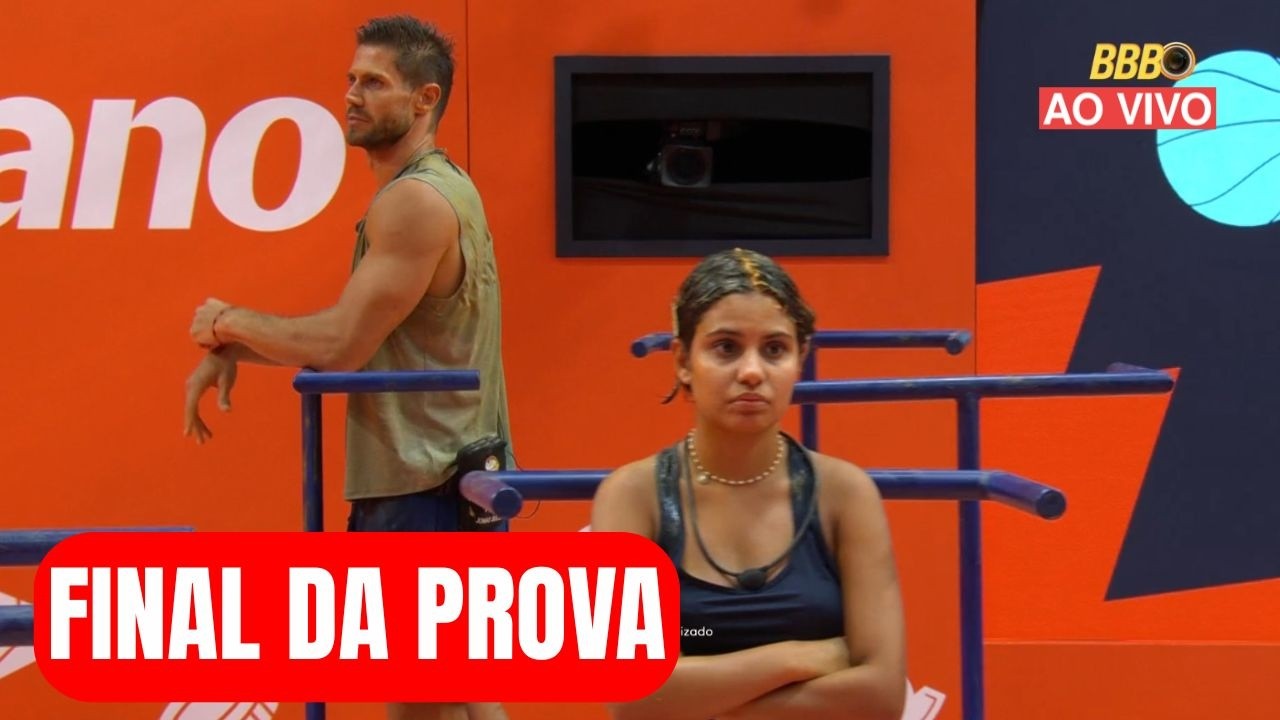 🔴BBB 26  - FINAL DA PROVA DO L&Iacute;DER DE RESIST&Ecirc;NCIA AO VIVO COM GABI, JONAS E JORDANA