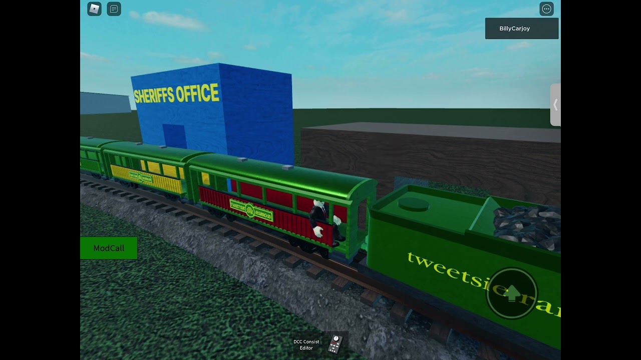 RO Scale Tweetsie Railroad: Riding the Wild West train using USATC WP&YR 190