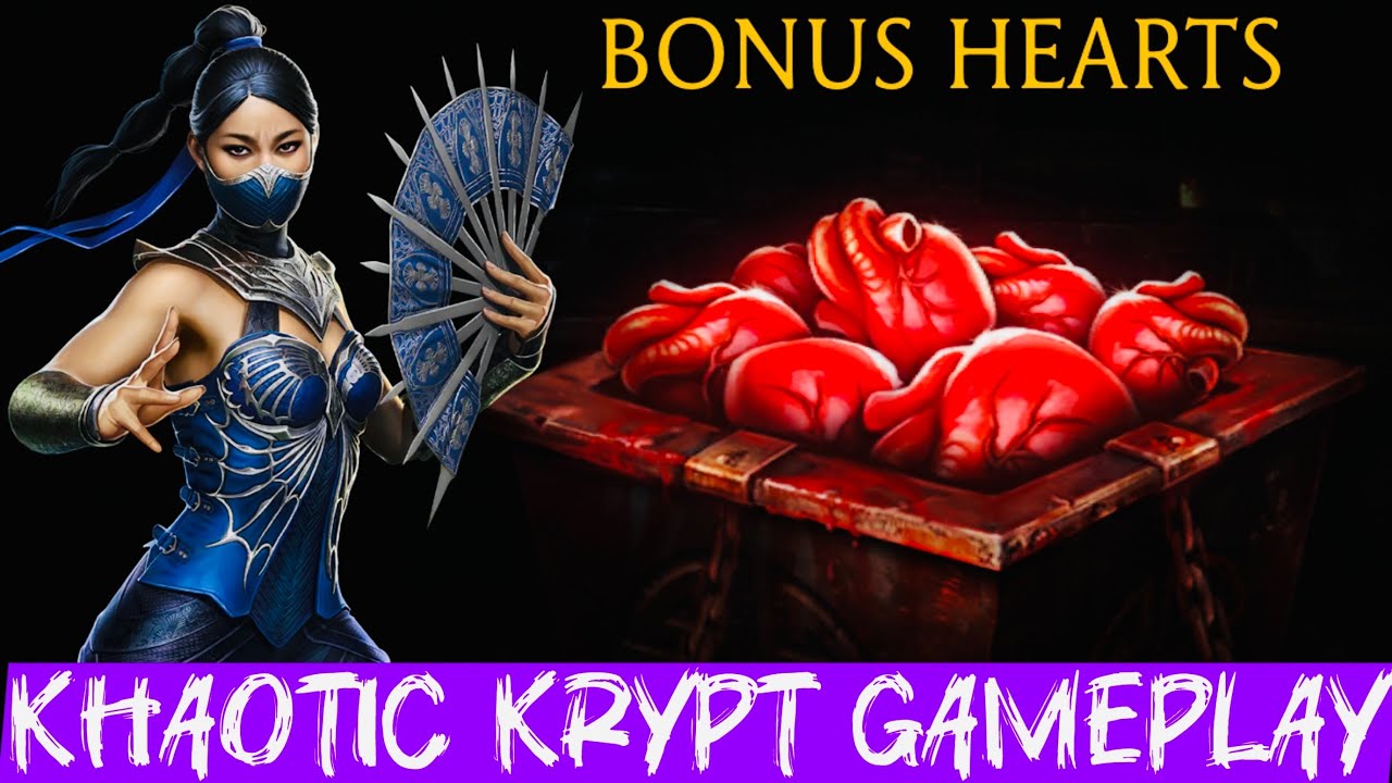 MK Mobile Bonus🫀Event is Back in Krypt | MK2 Movie Kitana Khaotic Floor Gameplay + Rewards