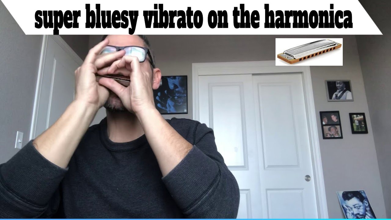 how to get a super bluesy vibrato on the harmonica