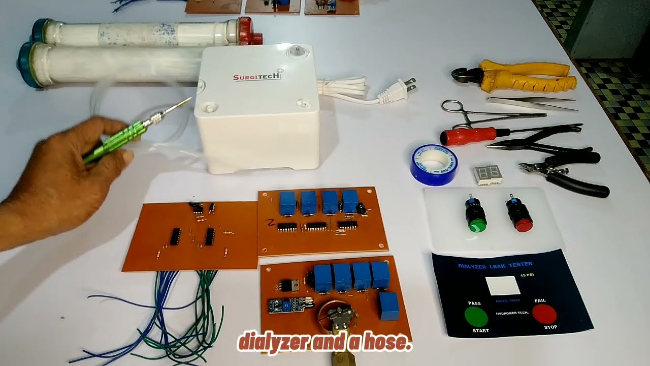 Dialyzer Leak Tester / vhertron techvlog
