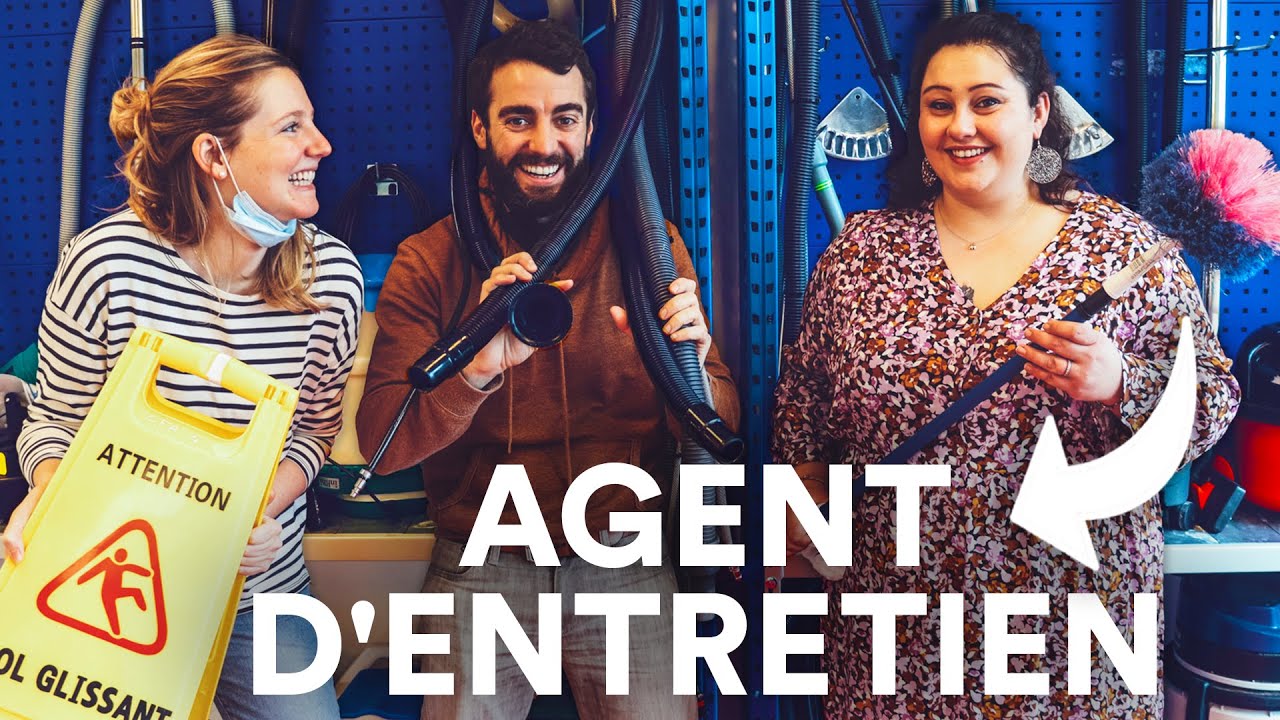 MÉTIER AGENT D'ENTRETIEN : les métiers de la propreté, ce n’est pas ce que vous croyez !