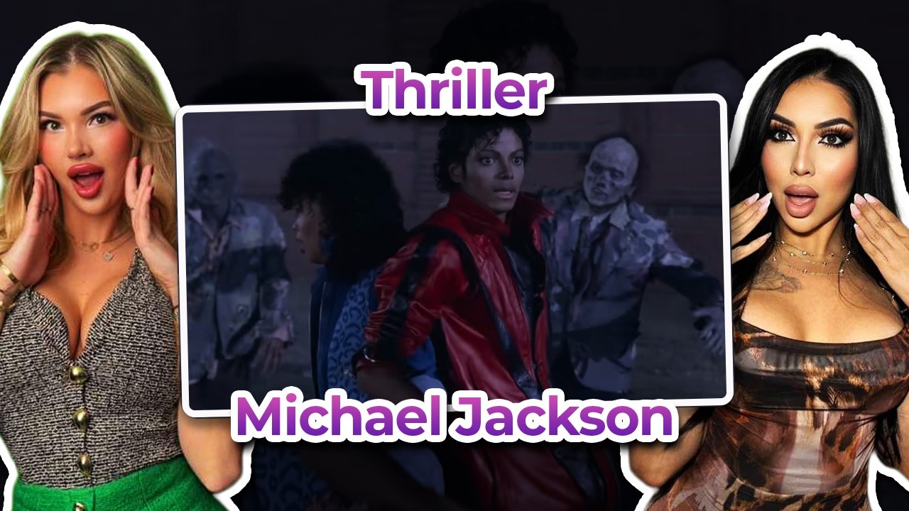Foreign Girls FIRST Reaction to Michael Jackson - Thriller