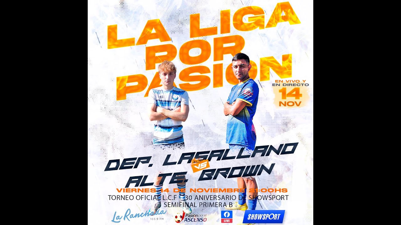DEP. LASALLANO - ALTE. BROWN | Torneo Oficial 2025 | Primera 
