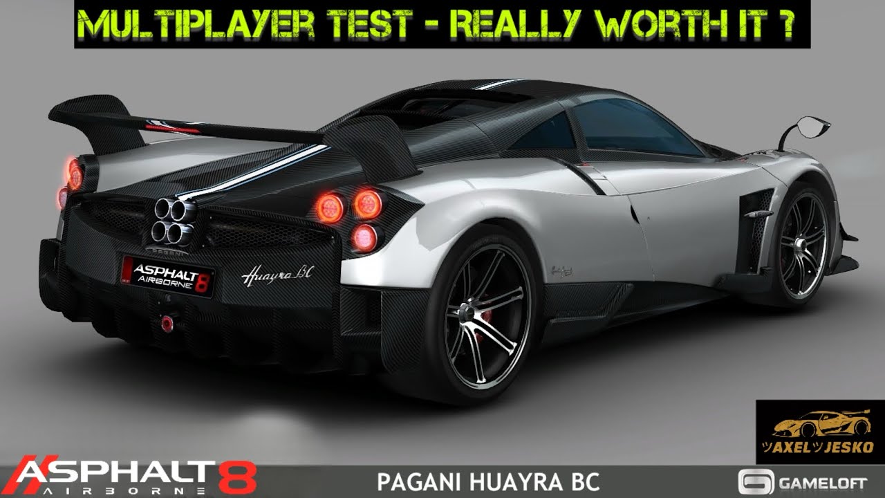 Многопользовательский тест Pagani Huayra BC | Asphalt 8💜