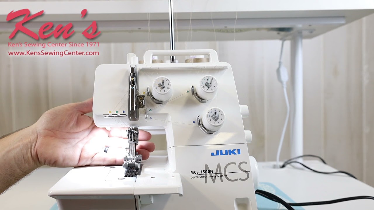 Juki MCS 1500 Coverstitch Serger Overview by Ken's Sewing Center in Muscle Shoals, AL