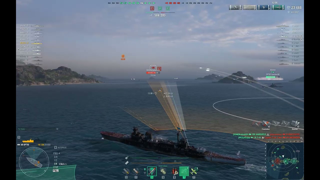 World of Warships   1st time in the 