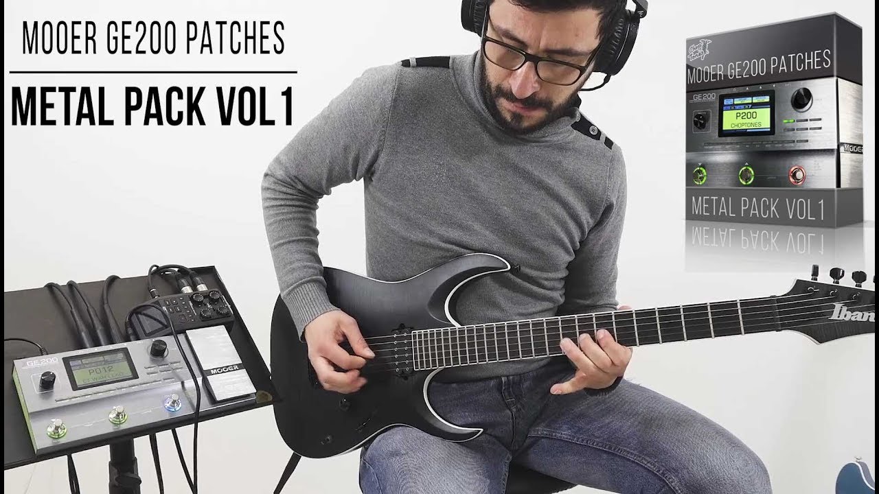 Mooer GE200 / GE250 Patches | Metal Pack vol1 | Playthrough