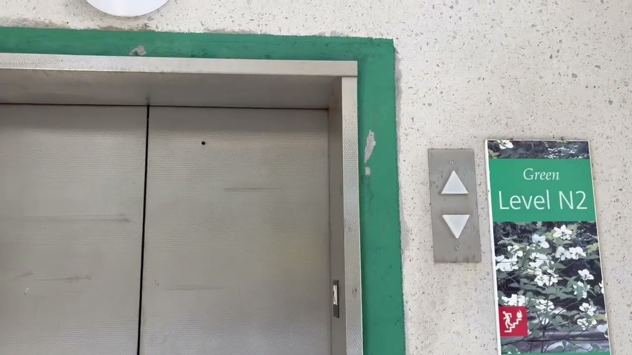 EPIC FAIL: Schindler RT Green Parking Elevator #23 Mall at Short Hills broken - Short Hills NJ