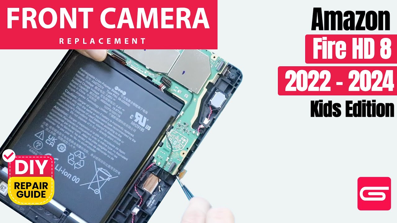 Amazon Fire HD 8 2022 | 2024 Front Camera Replacement