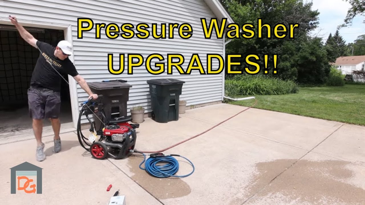 Installation // Obsessed Garage Pressure Washer Quick Disconnects // Briggs & Stratton Powerflow+