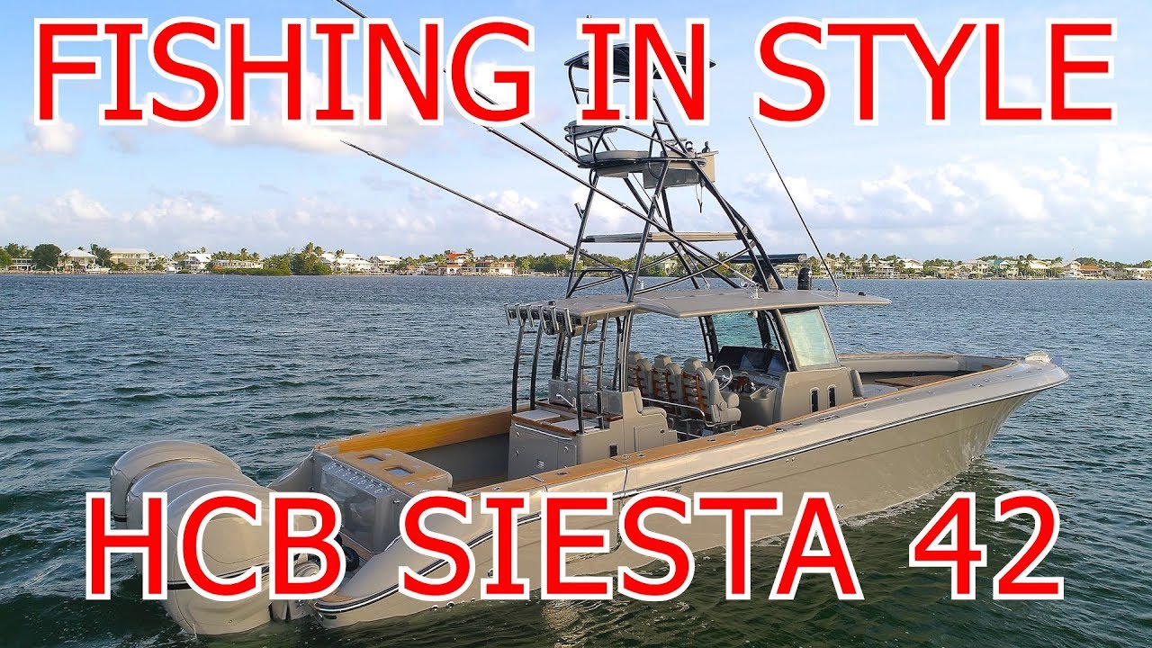 HCB 42 SIESTA Supreme Fishing Vessel!!!