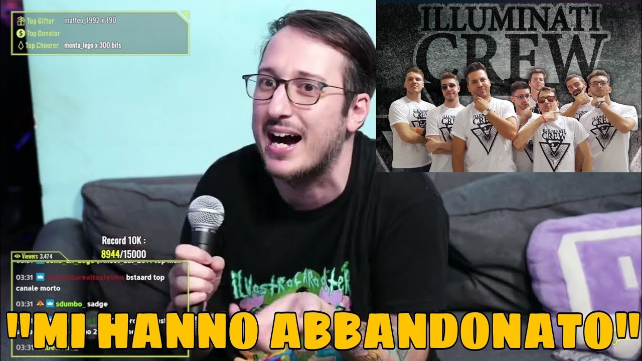 DEXTER PARLA AL CERBERO DELL'ABBANDO E DEL GHOSTING RICEVUTO DAGLI ILLUMINATI CREW!