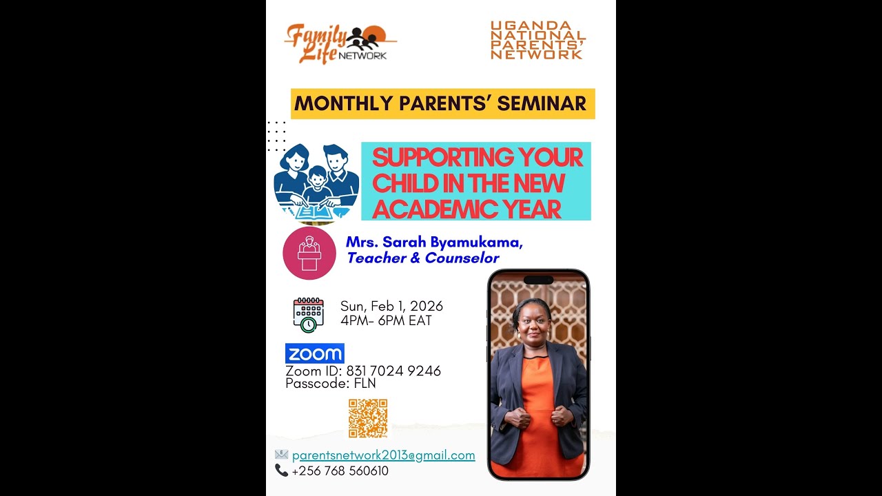 Monthly Parents' Seminar | Supporting Your Child In the New Academic Year