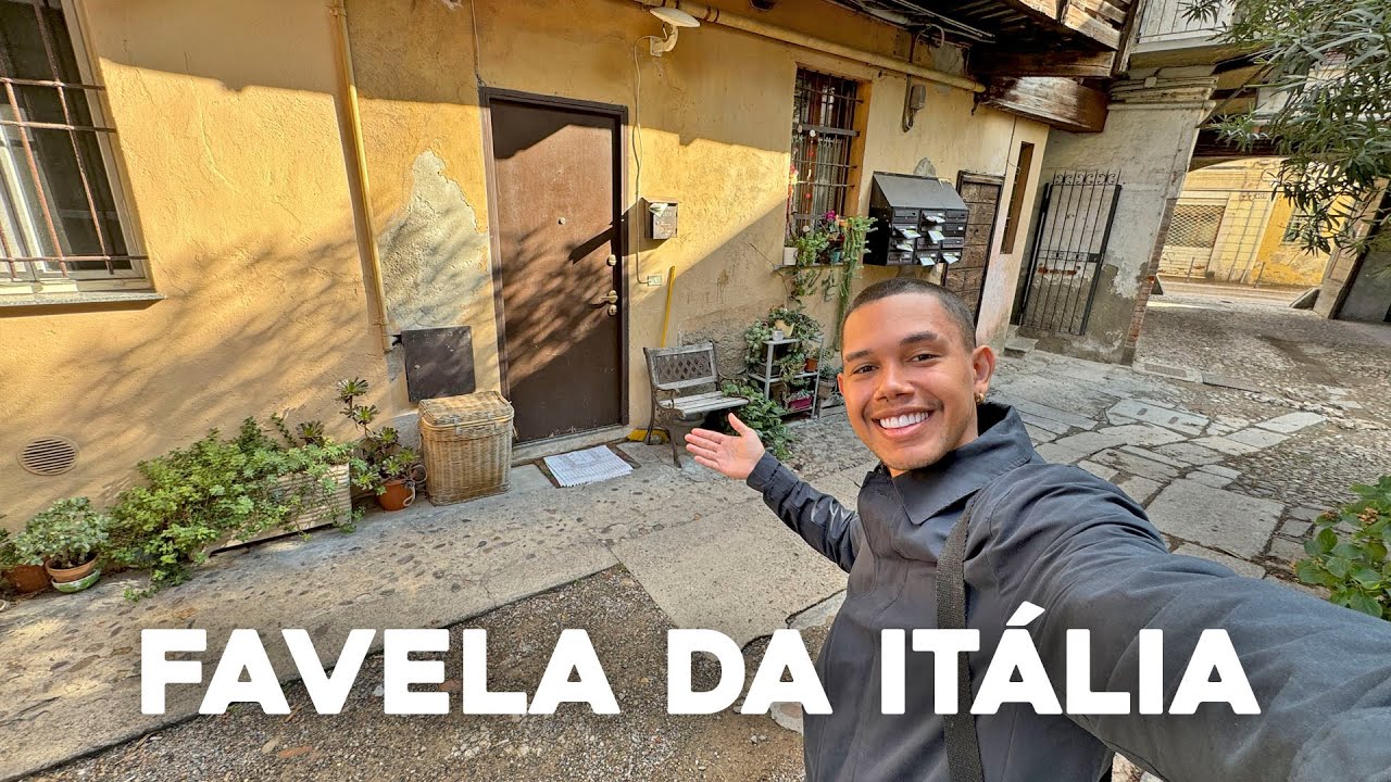 MEU NOVO APARTAMENTO NA FAVELA DA ITÁLIA