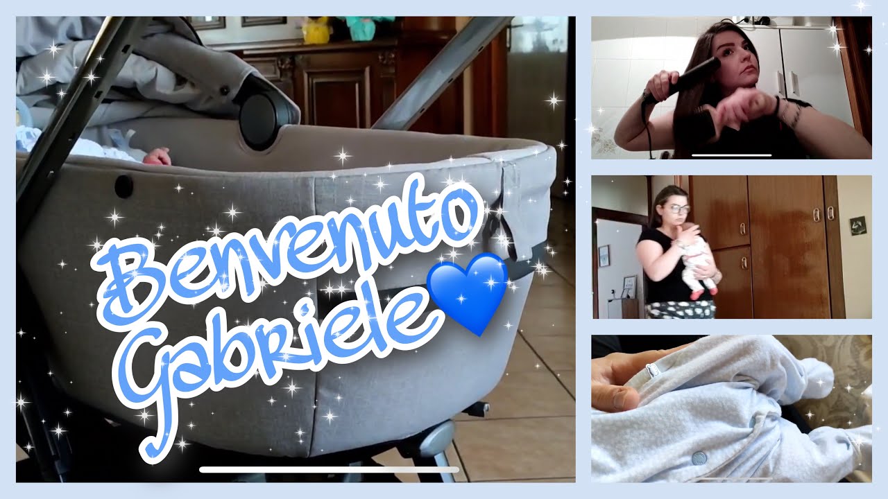 BENVENUTO GABRIELE 💙 Prime giornate da neo-mamma | Come ho organizzato il fasciatoio 🍼